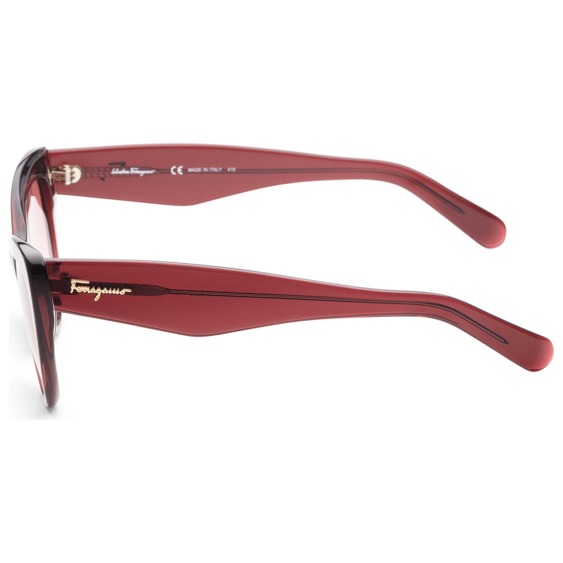 Left view of Ferragamo Fashion Women's Sunglasses SF930S-5617606