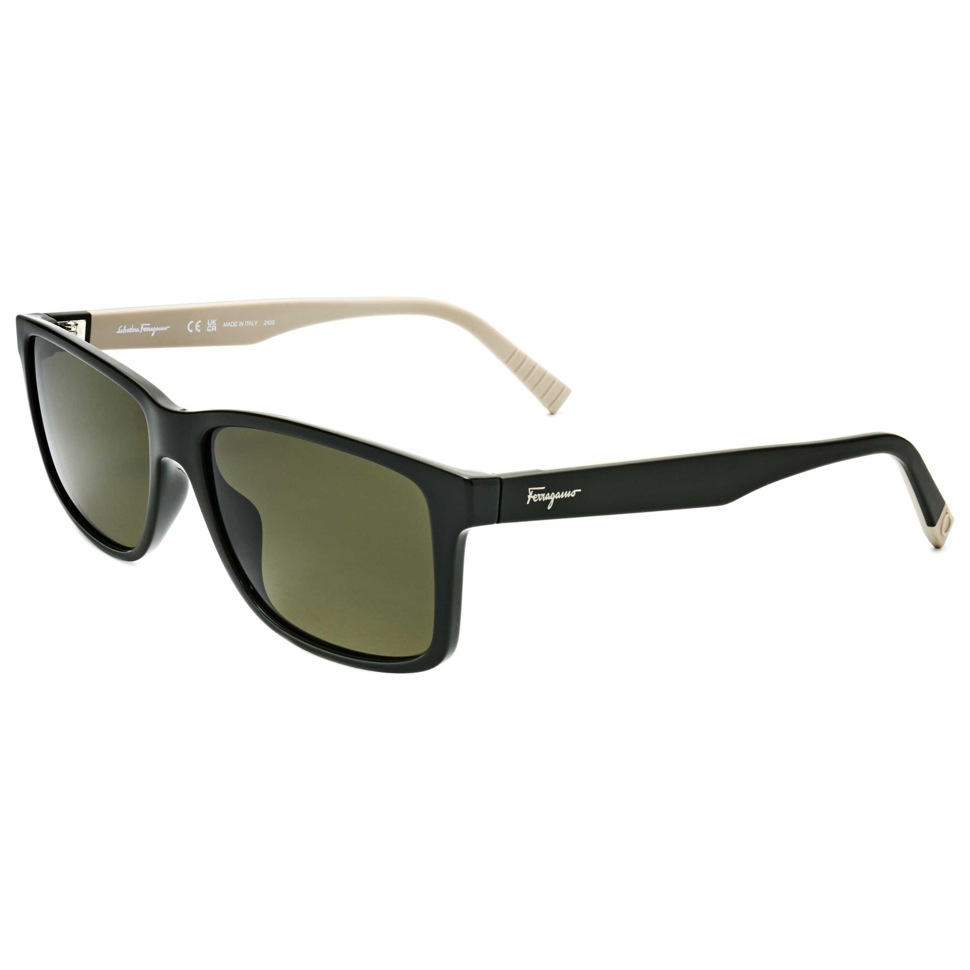 Front view of Ferragamo Men's Sunglasses SF938S-338-57