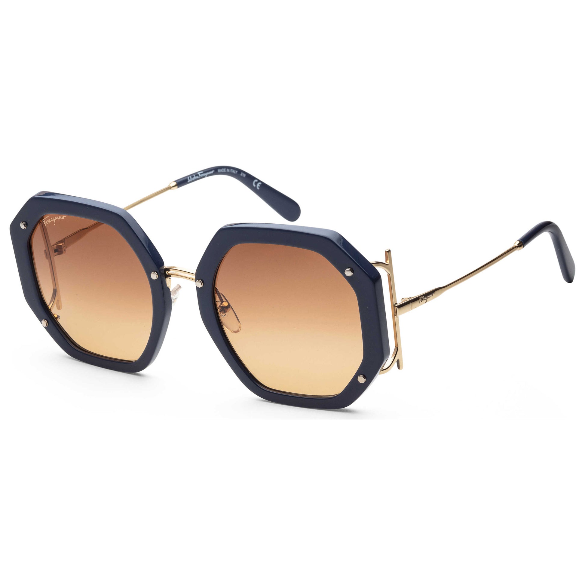 Front view of Ferragamo Fashion Women's Sunglasses SF940S-414