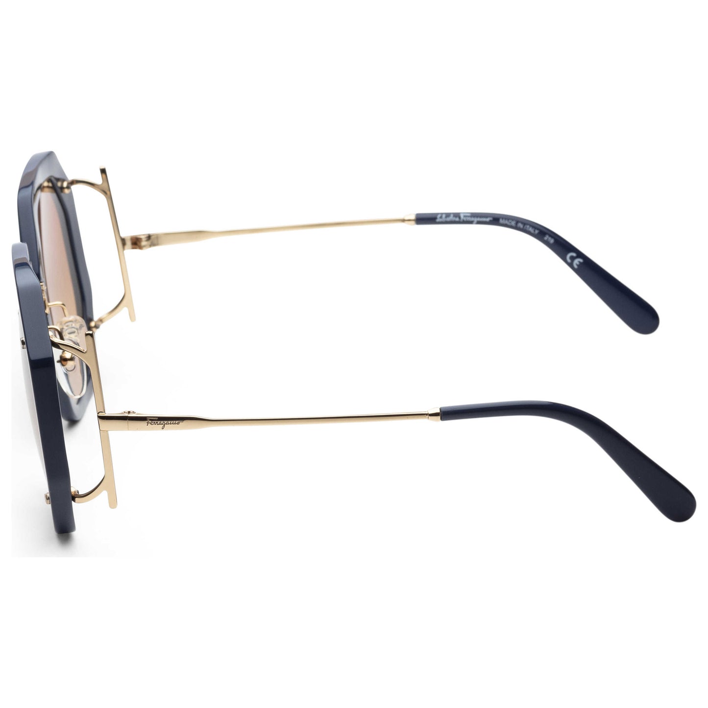 Left view of Ferragamo Fashion Women's Sunglasses SF940S-414