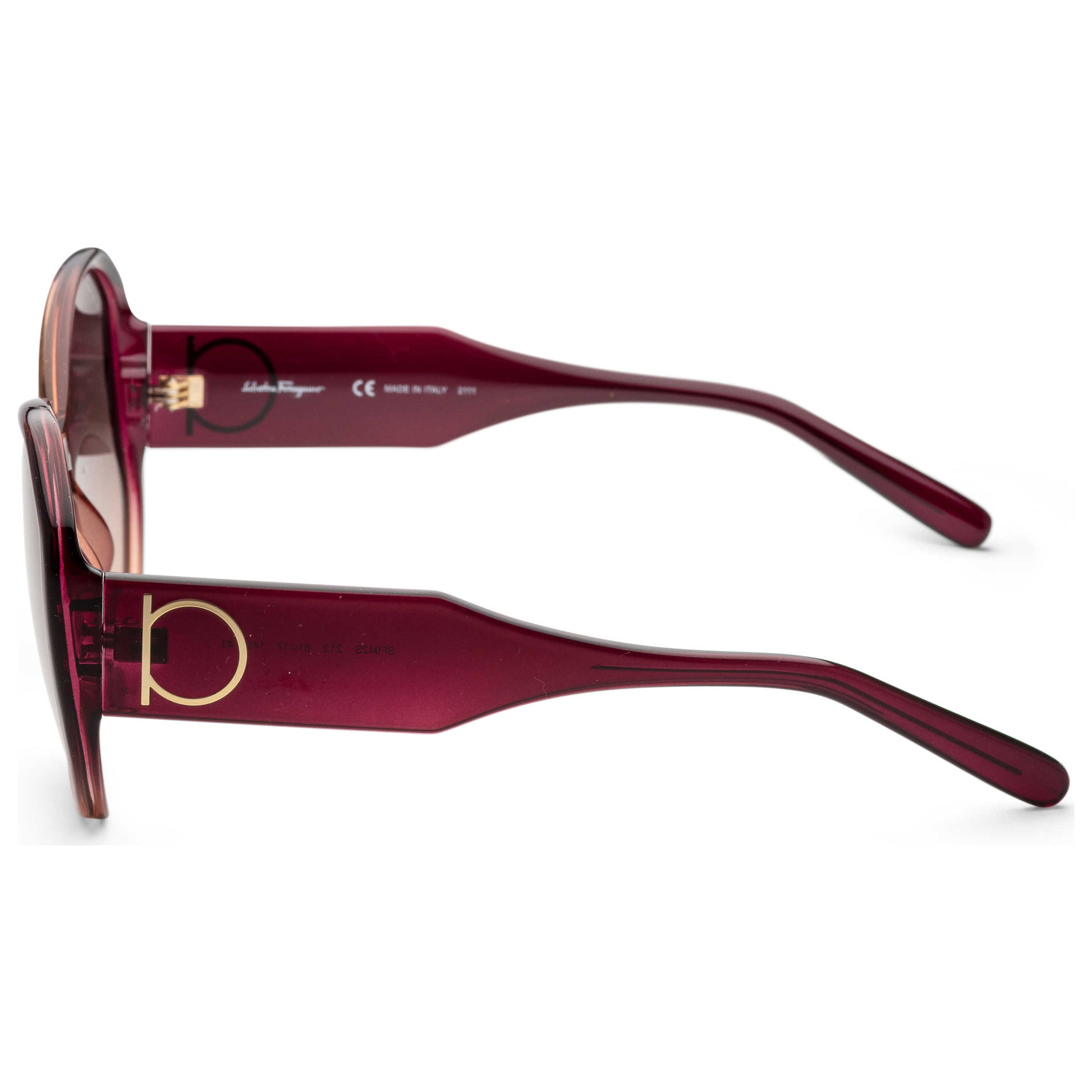 Left view of Ferragamo Women's Sunglasses SF942S-6117212