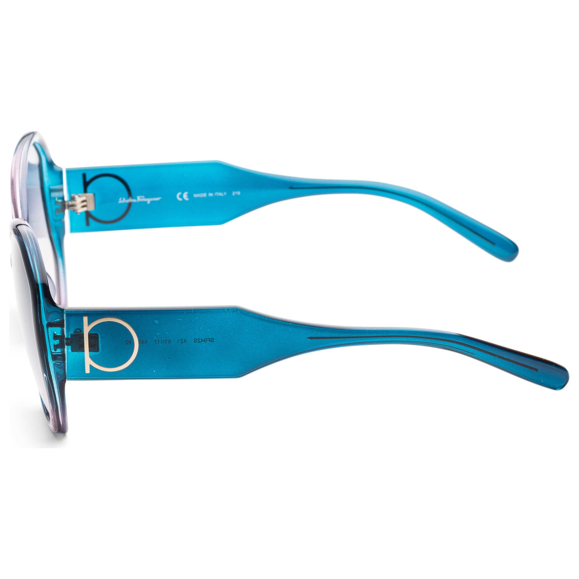 Left view of Ferragamo Fashion Women's Sunglasses SF942S-6117431