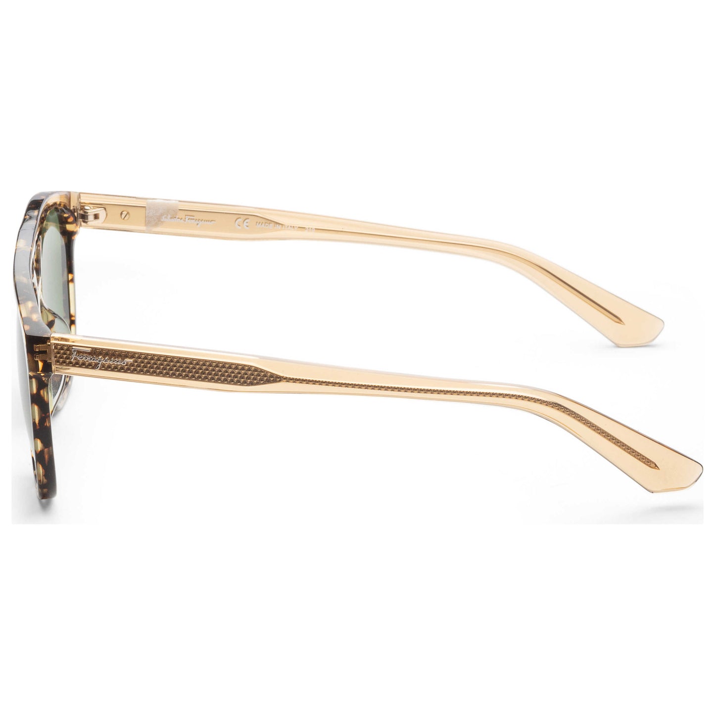 Left view of Ferragamo Men's Sunglasses SF944S-245