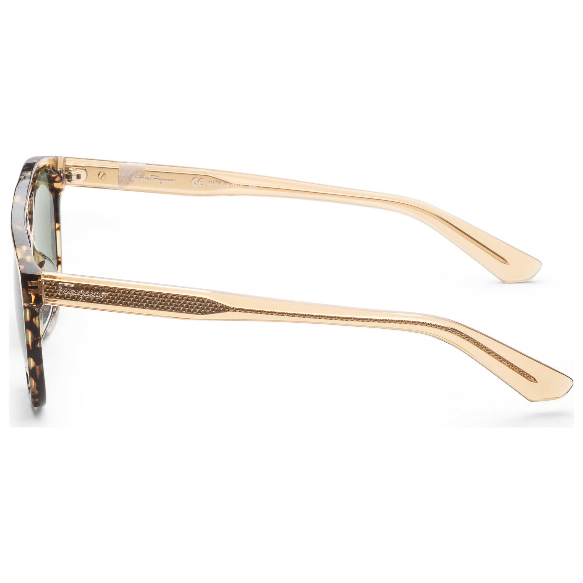 Left view of Ferragamo Men's Sunglasses SF944S-245