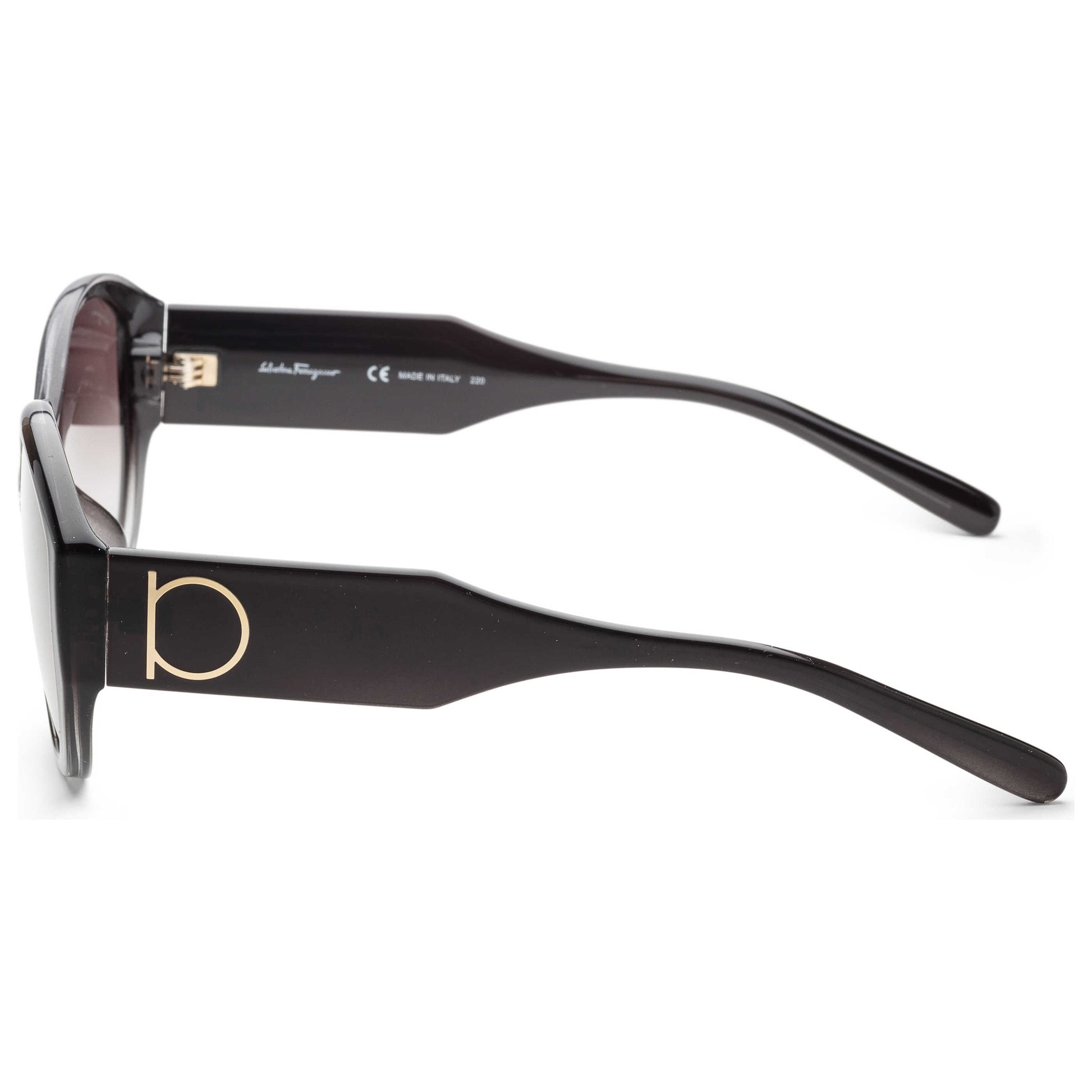 Left view of Ferragamo Fashion Women's Sunglasses SF947SA-007