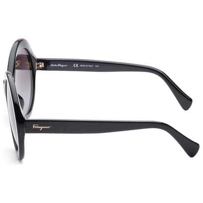 Left view of Ferragamo Fashion Women's Sunglasses SF956S-001