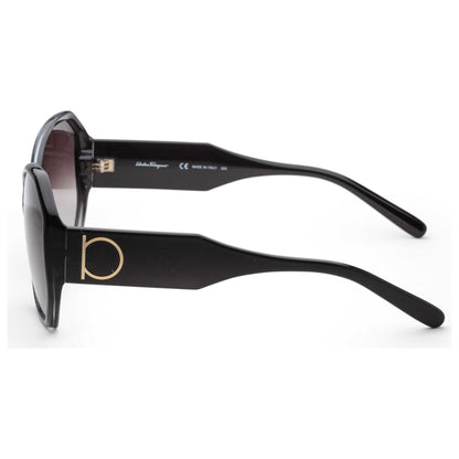 Left view of Ferragamo Fashion Women's Sunglasses SF962SA-007