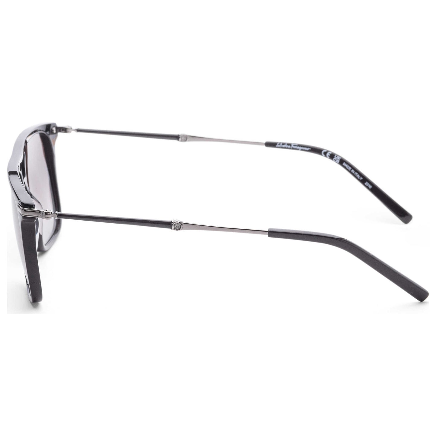Left view of Ferragamo Fashion Men's Sunglasses SF966S-001