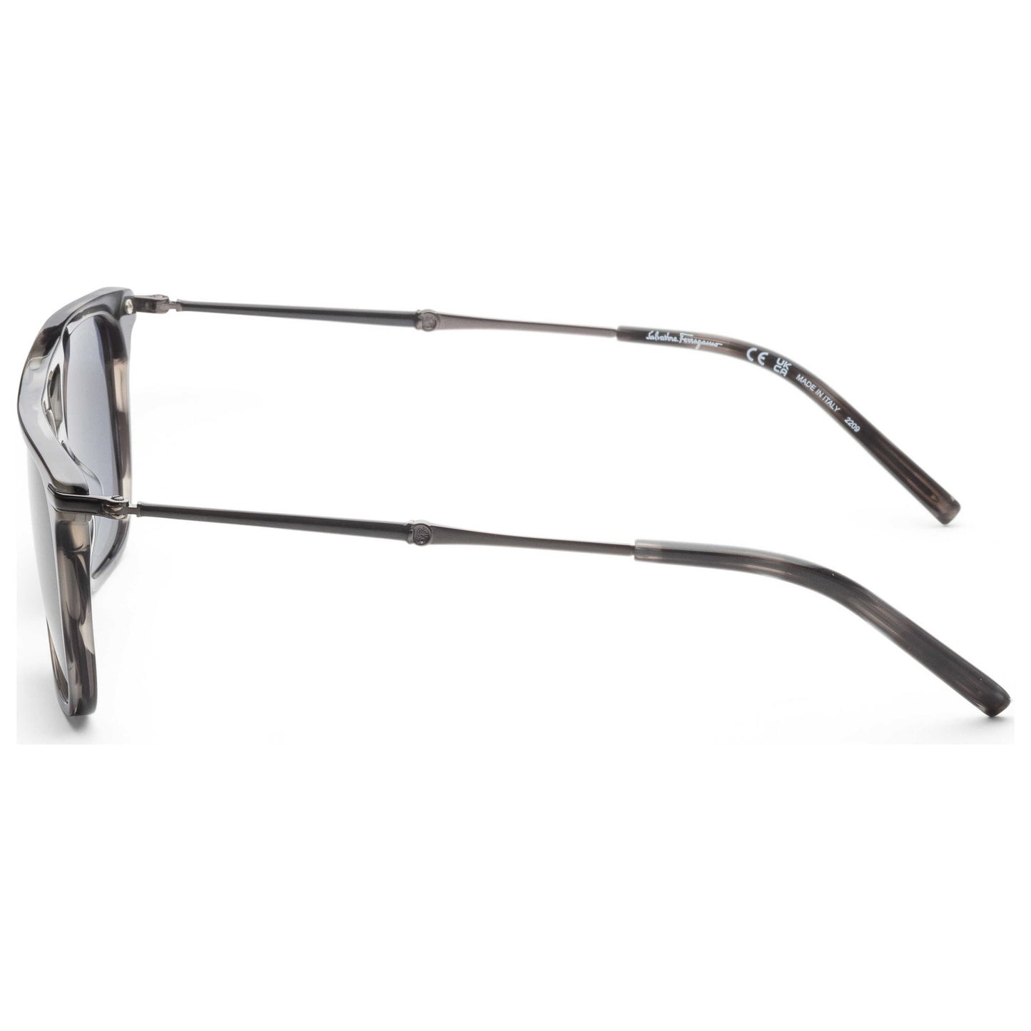 Left view of Ferragamo Fashion Men's Sunglasses SF966S-003