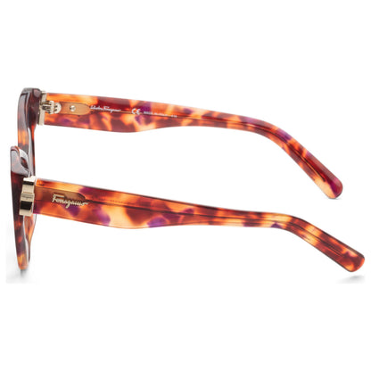 Left view of Ferragamo Fashion Women's Sunglasses SF969S-609