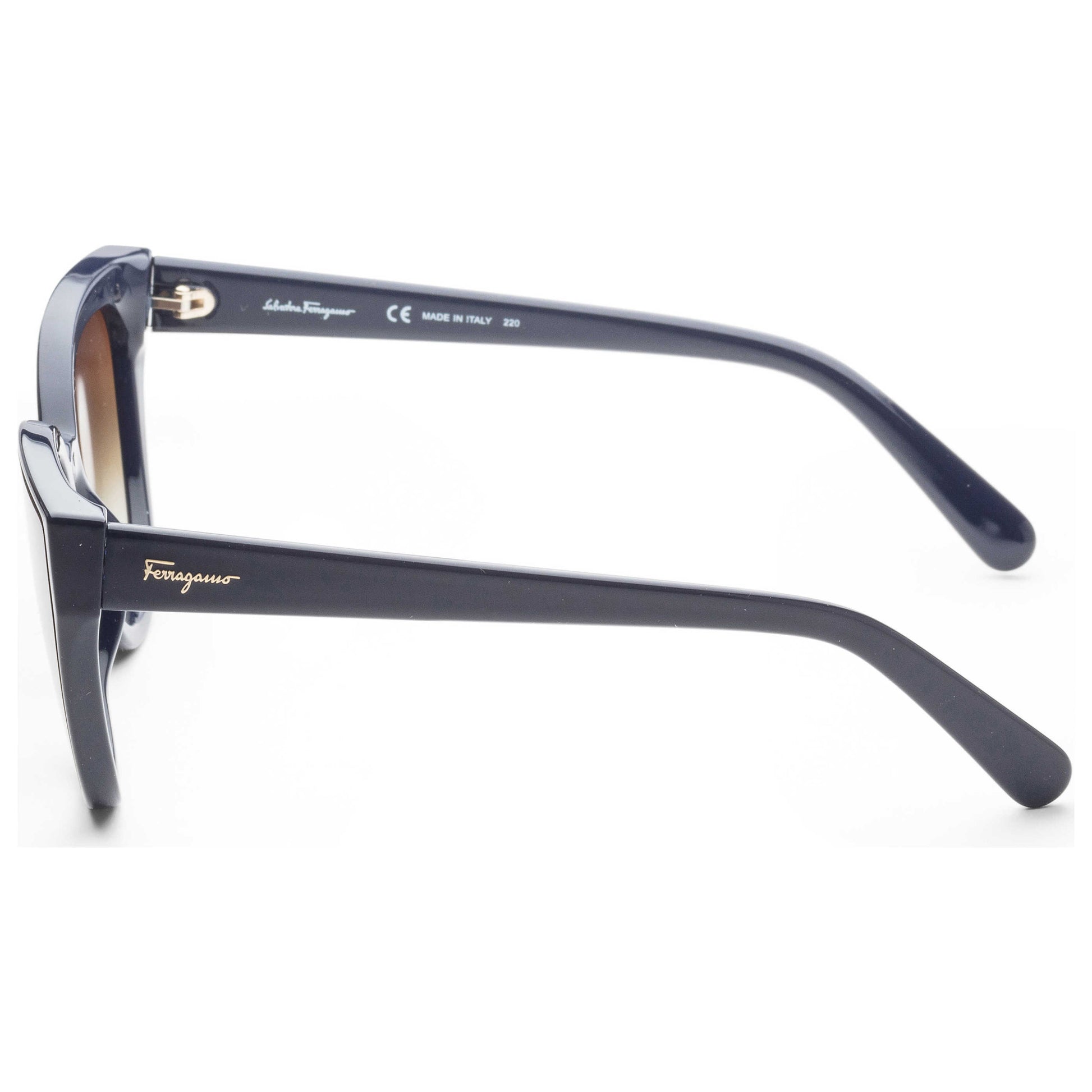 Left view of Ferragamo Fashion Women's Sunglasses SF997S-414