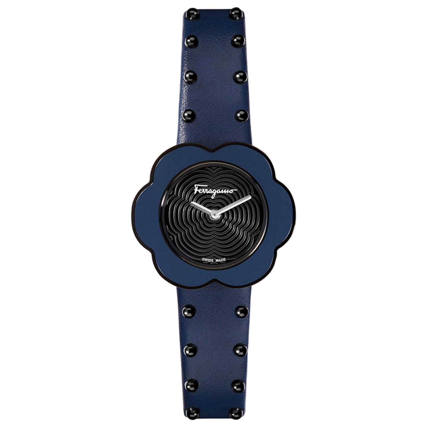 Front view of Ferragamo Fiore Women's Quartz Watch SFCR00318