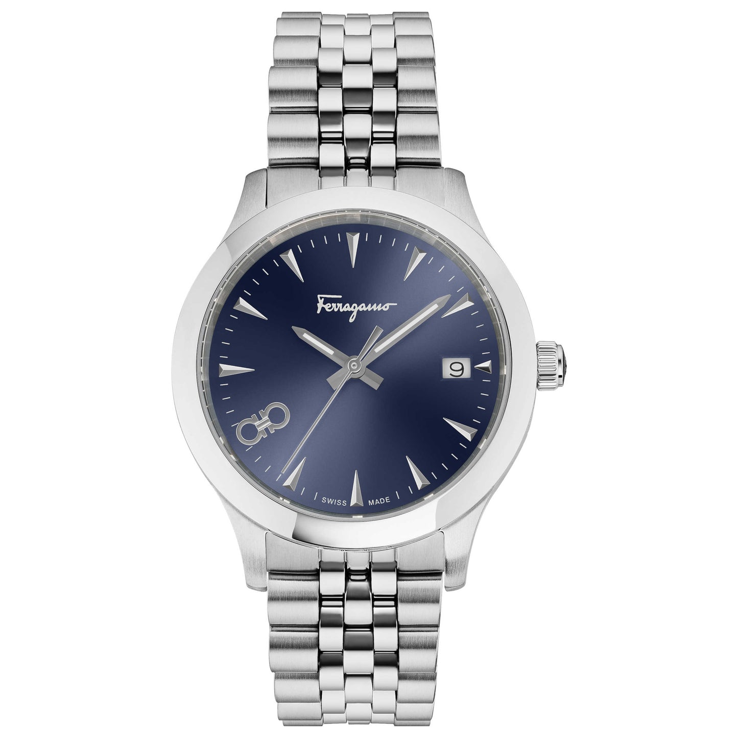 Front view of Ferragamo Duo Women's Quartz Watch SFCU00822