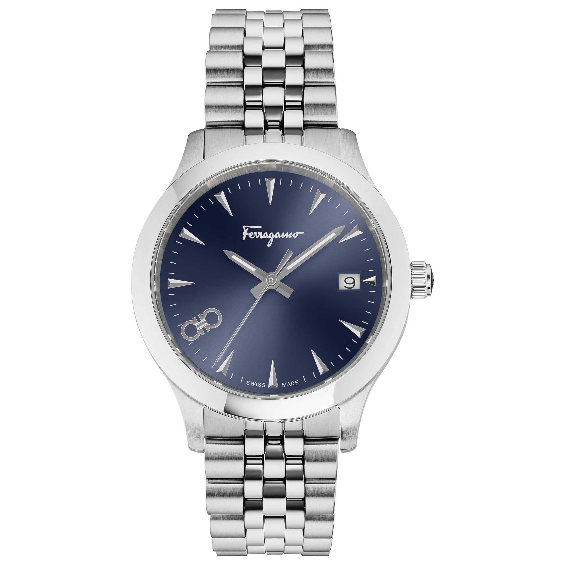 Front view of Ferragamo Duo Women's Quartz Watch SFCU00822