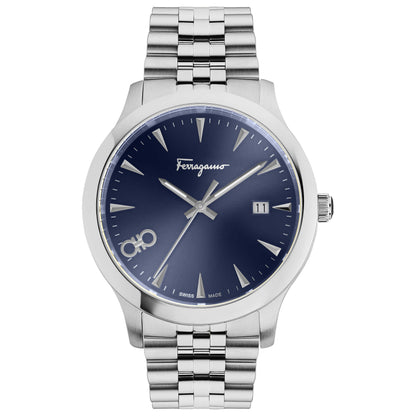 Front view of Ferragamo Duo Men's Quartz Watch SFCV00922