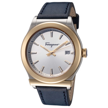 Front view of Ferragamo 1898 Men's Quartz Watch SFDG00118