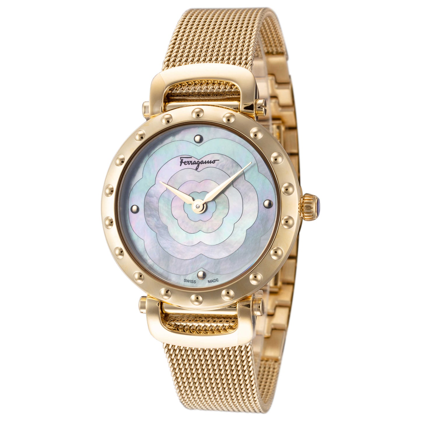 Front view of Ferragamo Style Women's Quartz Watch SFDM00718