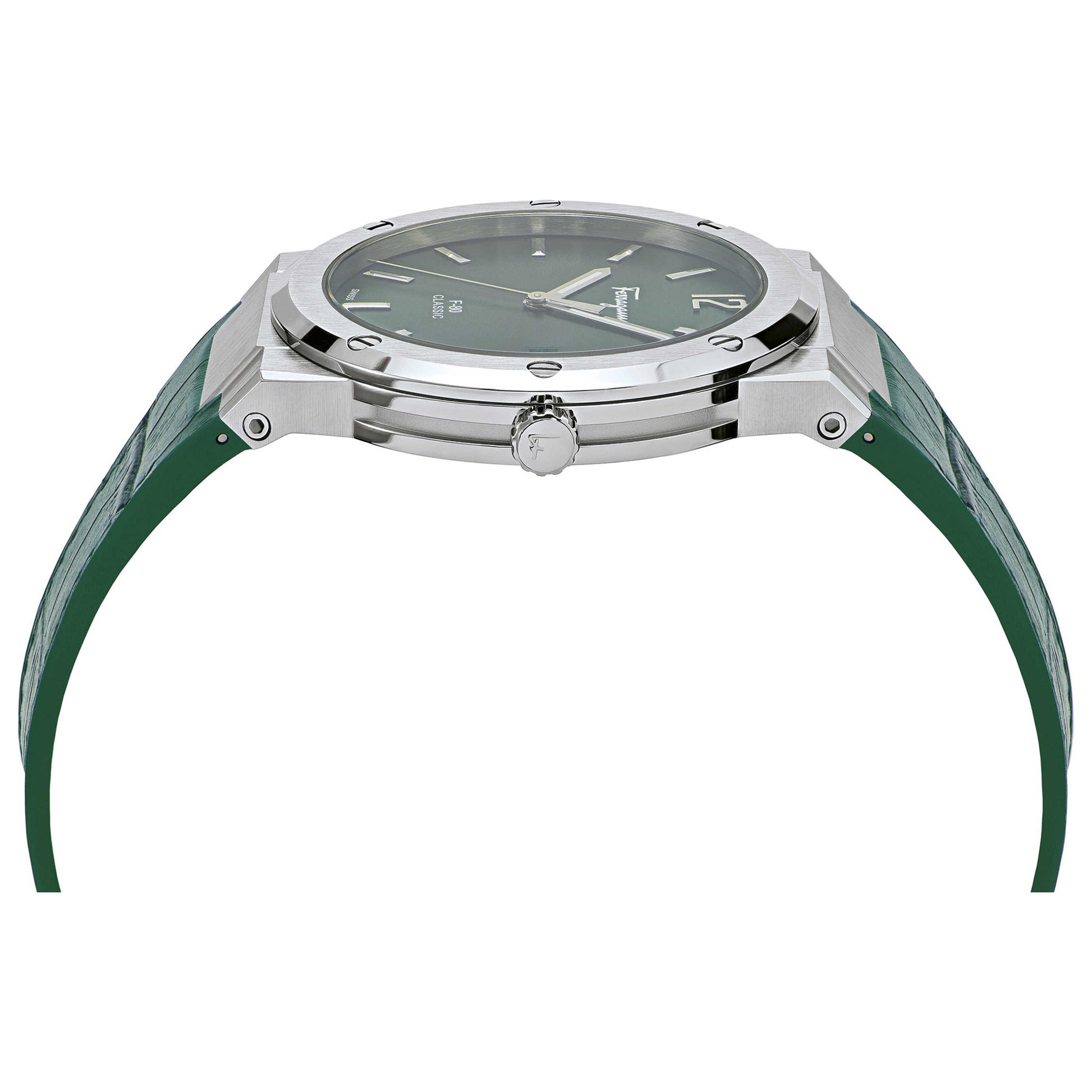 Ferragamo F-80 Slim Men's Quartz Watch SFDT00119 - Image #5