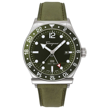 Front view of Ferragamo 1898 Sport Men's Quartz Watch SFDU00319