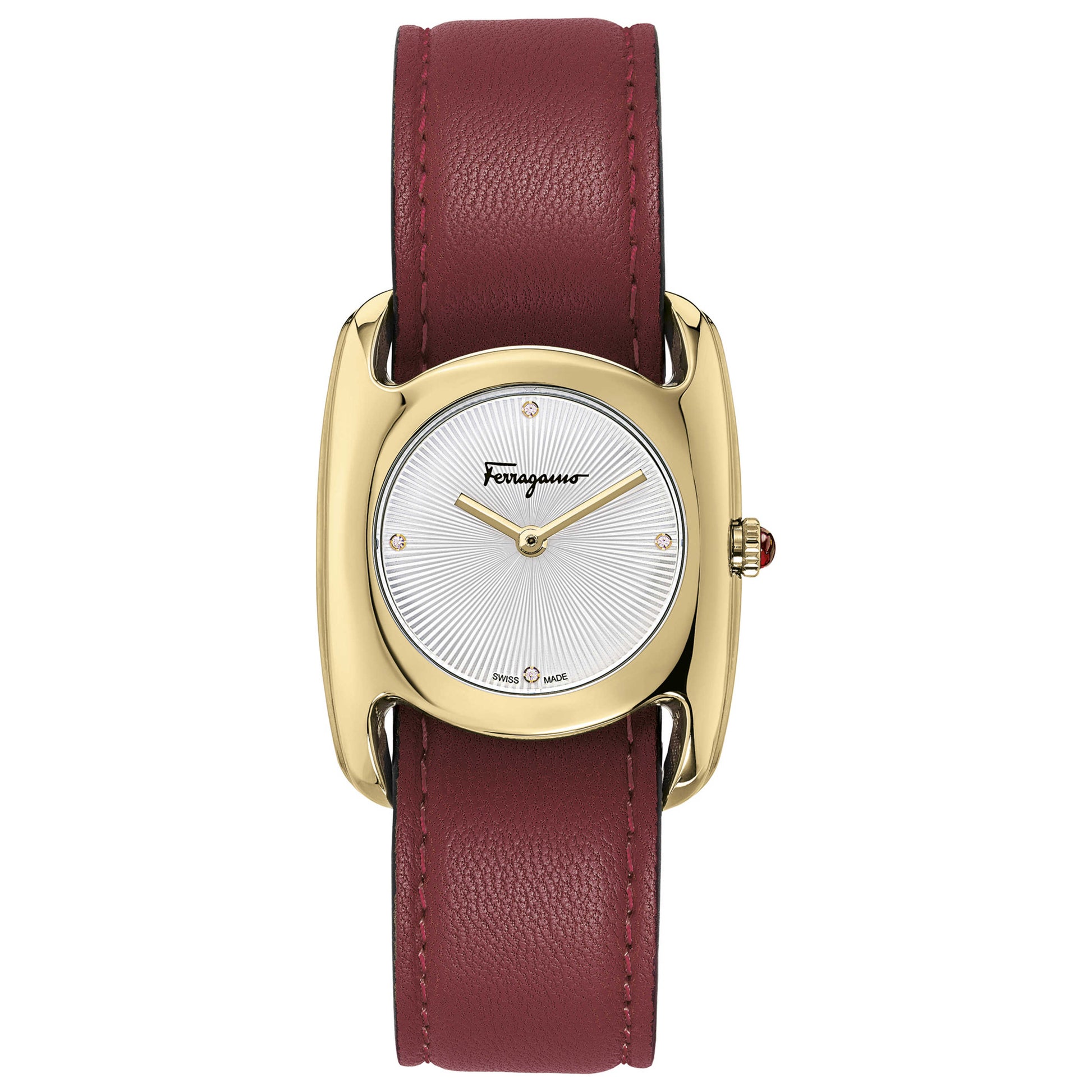 Front view of Ferragamo Vara Women's Quartz Watch SFEL00419