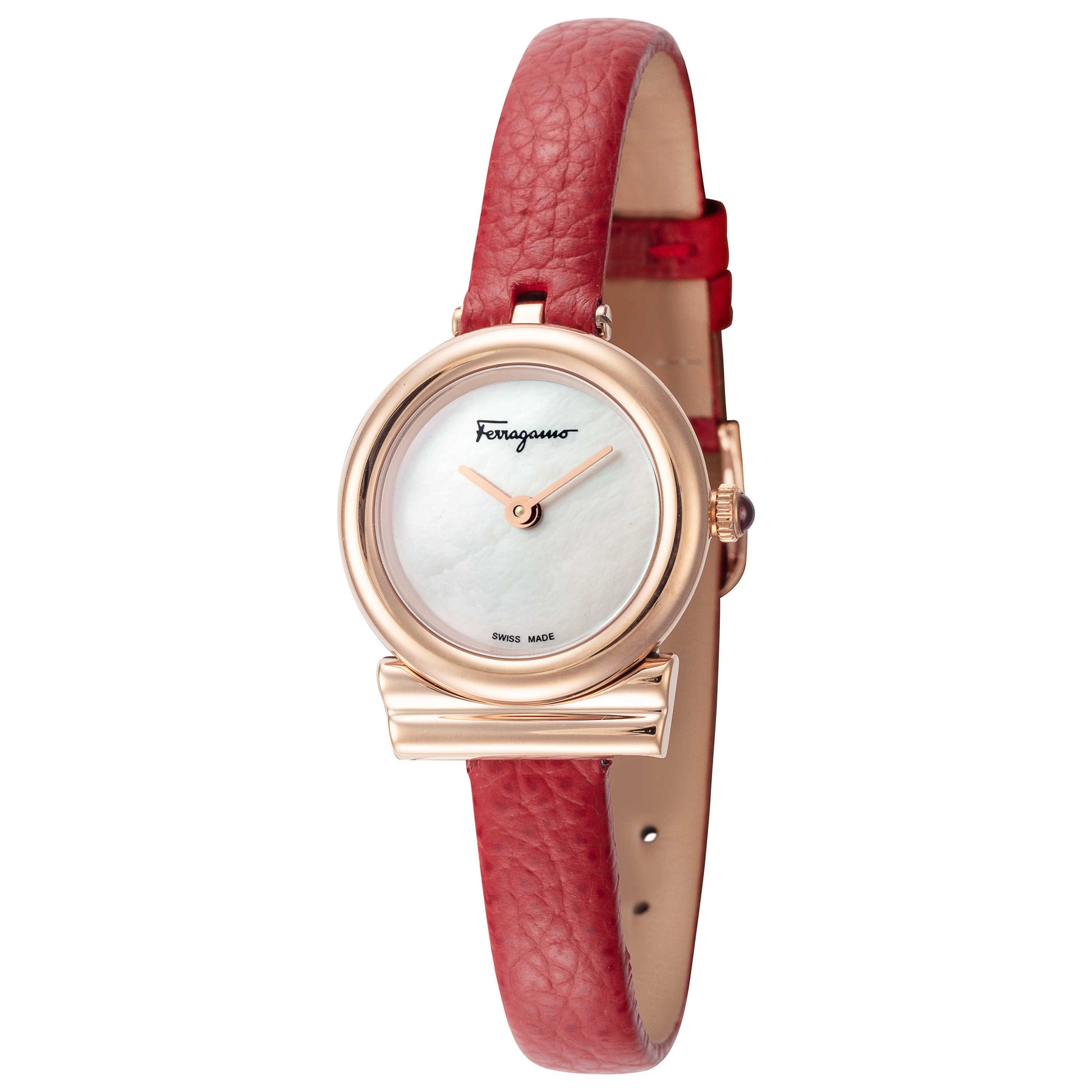 Front view of Ferragamo Gancini Women's Quartz Watch SFIK00619