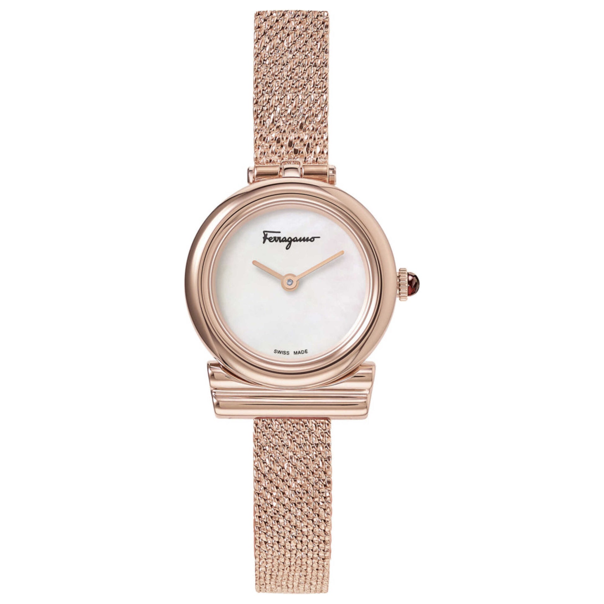 Front view of Ferragamo Gancini Women's Quartz Watch SFIK00919