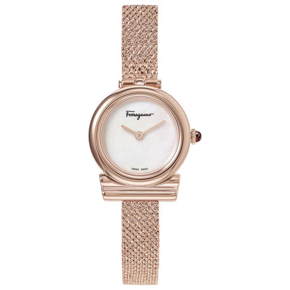 Front view of Ferragamo Gancini Women's Quartz Watch SFIK00919