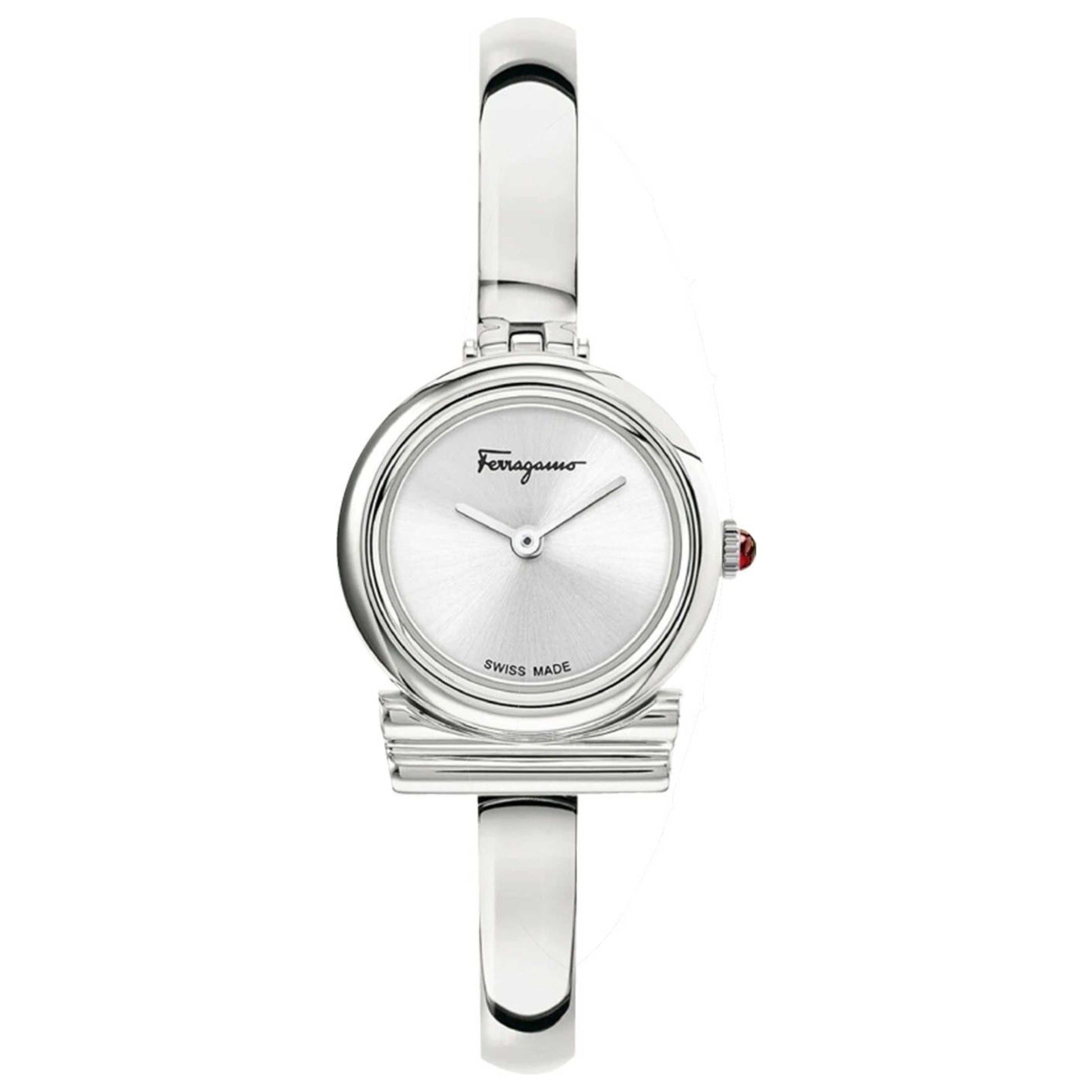 Front view of Ferragamo Gancini Women's Quartz Watch SFIK01020