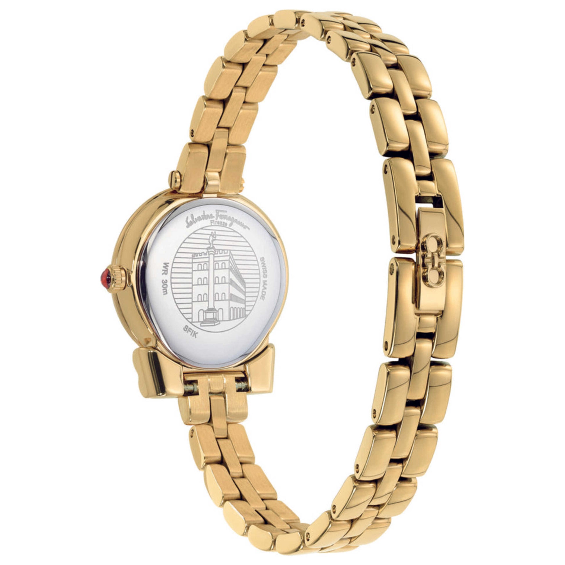 Back view of Ferragamo Gancini Women's Quartz Watch SFIK01420