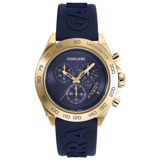 Front view of Ferragamo Ferragamo Urban Chrono Men's Quartz Watch SFKF00323