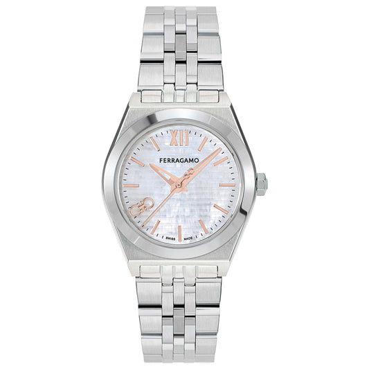 Front view of Ferragamo Vega New Women's Quartz Watch SFKJ00924