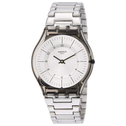 Front view of Swatch Casual Unisex Quartz Watch SFM134G