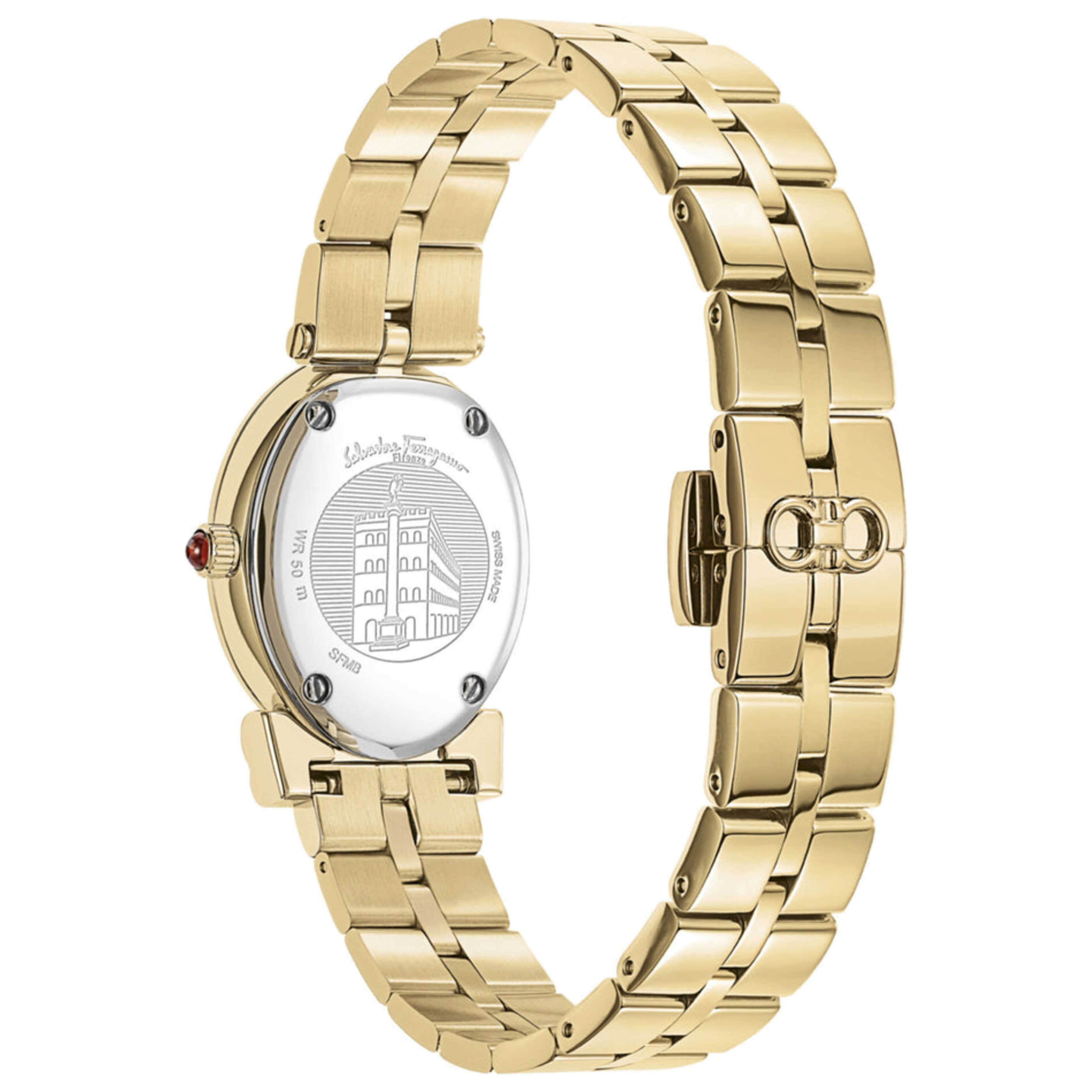 【OY】Salvatore Ferragamo ゴールド時計 レディース Ferragamo Women's Watch SFMB00521 – Ashford.com