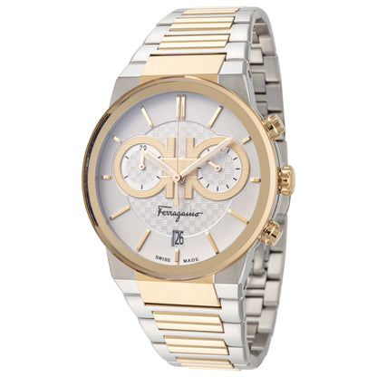 Front view of Ferragamo Sapphire Men's Quartz Watch SFME00821