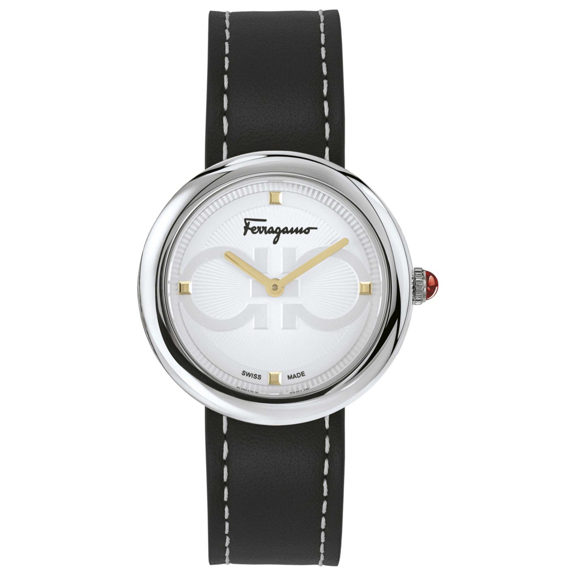 Front view of Ferragamo Chic Women's Quartz Watch SFMF00121