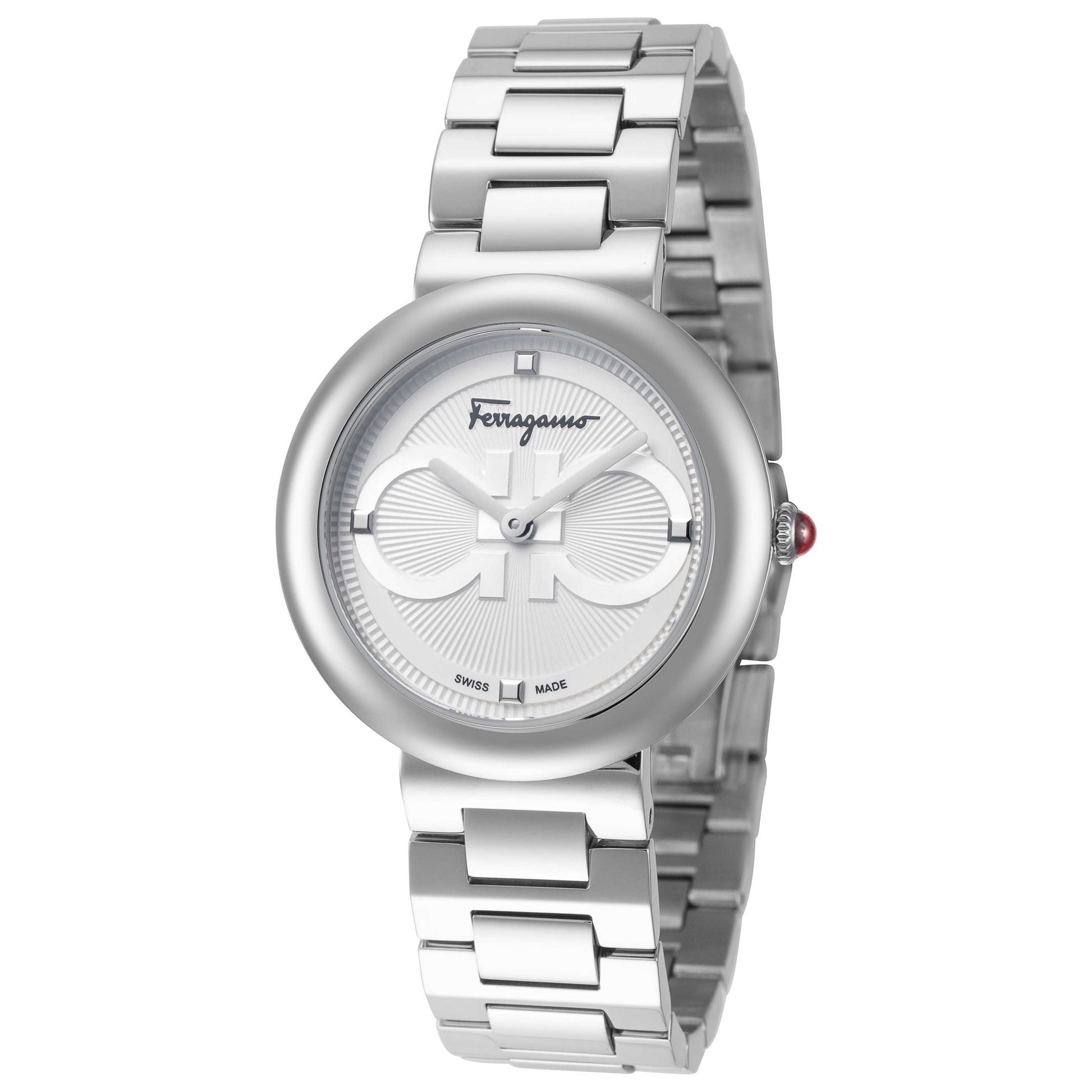 Front view of Ferragamo Chic Women's Quartz Watch SFMF00321
