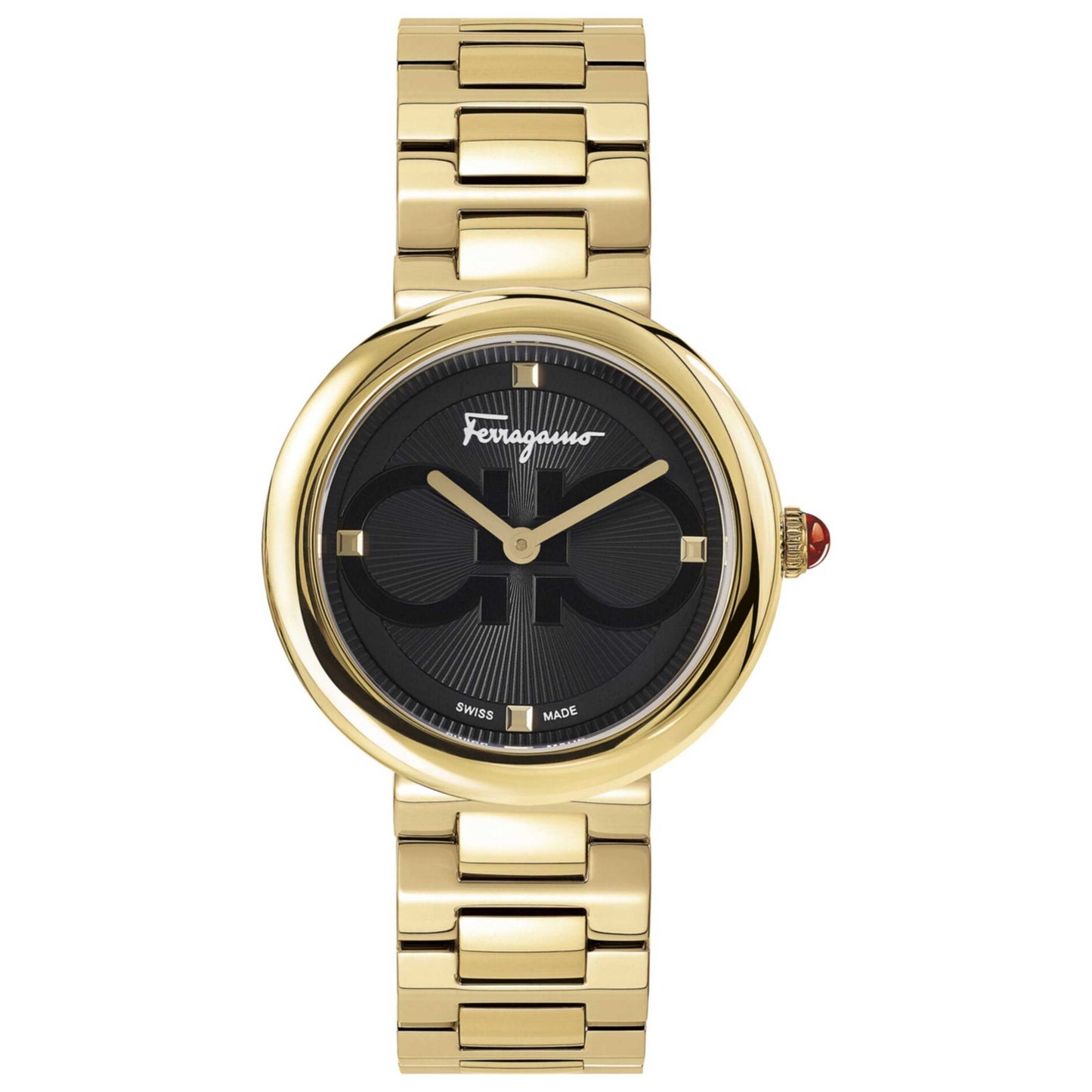 Front view of Ferragamo Chic Women's Quartz Watch SFMF00521
