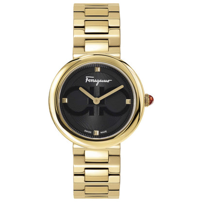 Front view of Ferragamo Chic Women's Quartz Watch SFMF00521