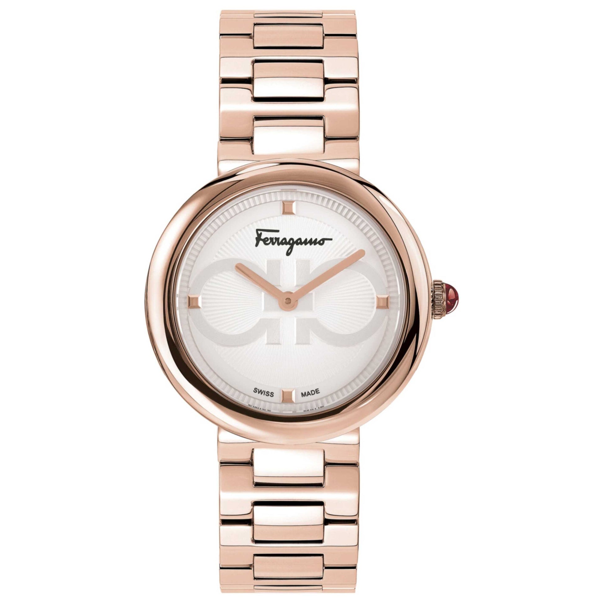 Front view of Ferragamo Chic Women's Quartz Watch SFMF00621
