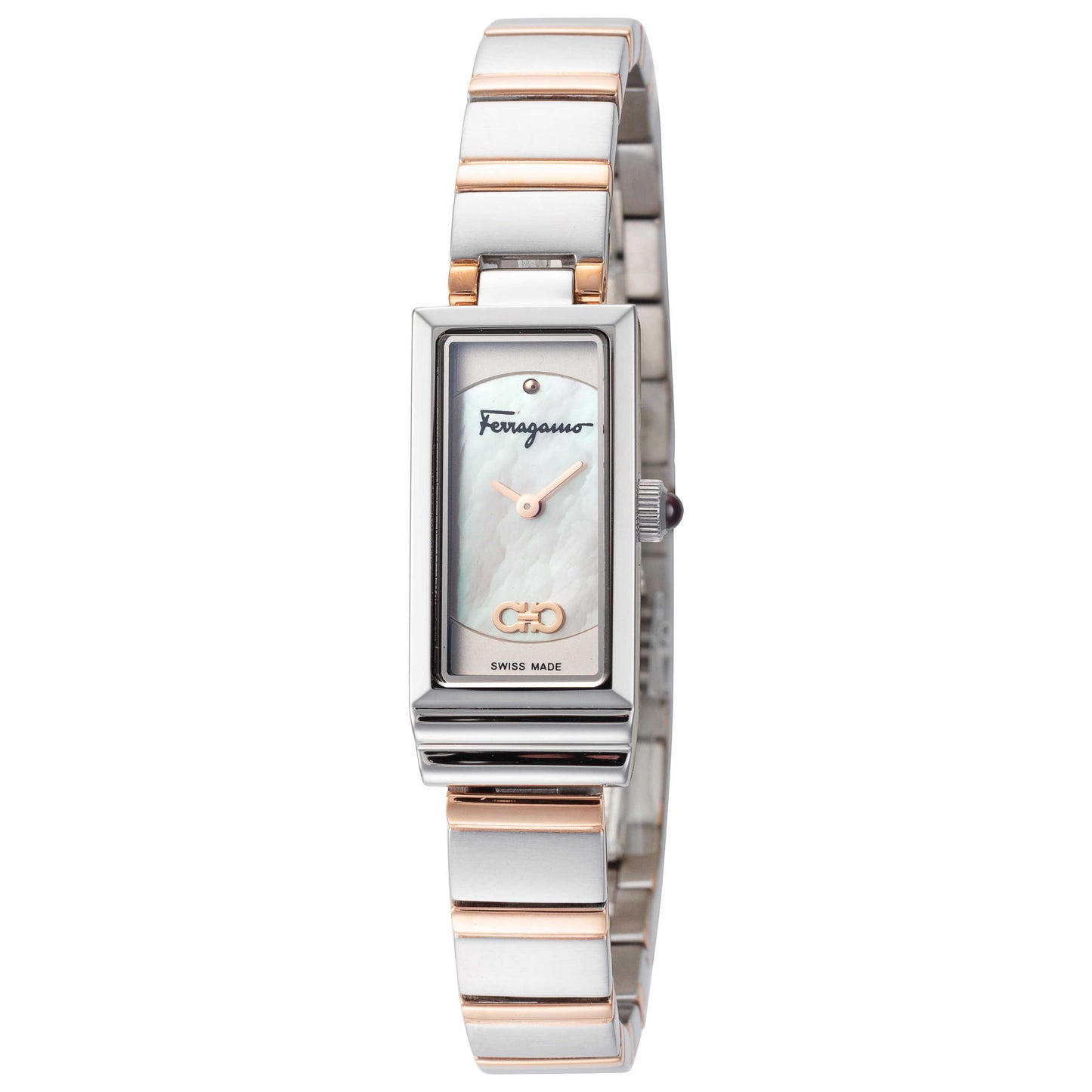 Front view of Ferragamo Essential Women's Quartz Watch SFMK00422