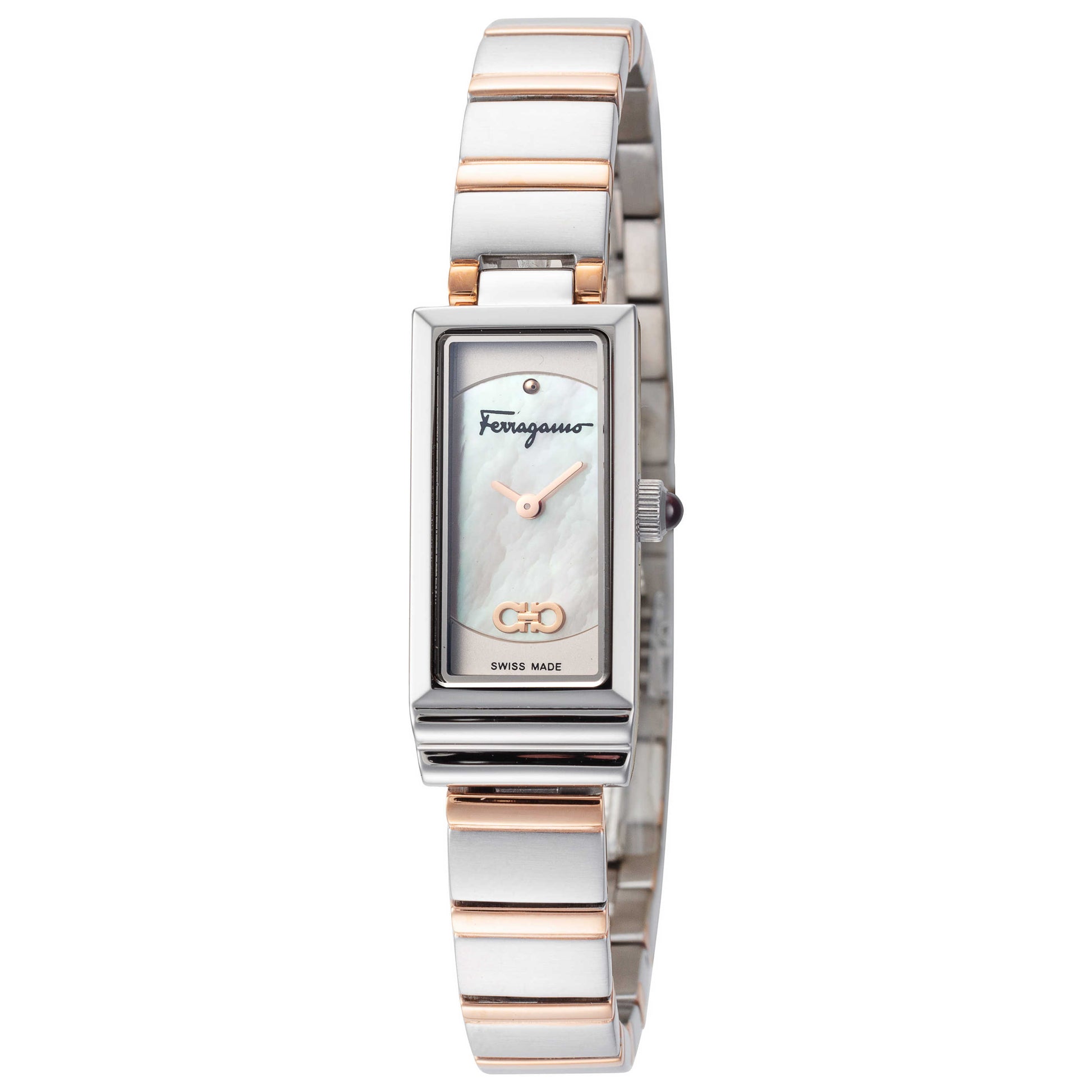 Front view of Ferragamo Essential Women's Quartz Watch SFMK00422