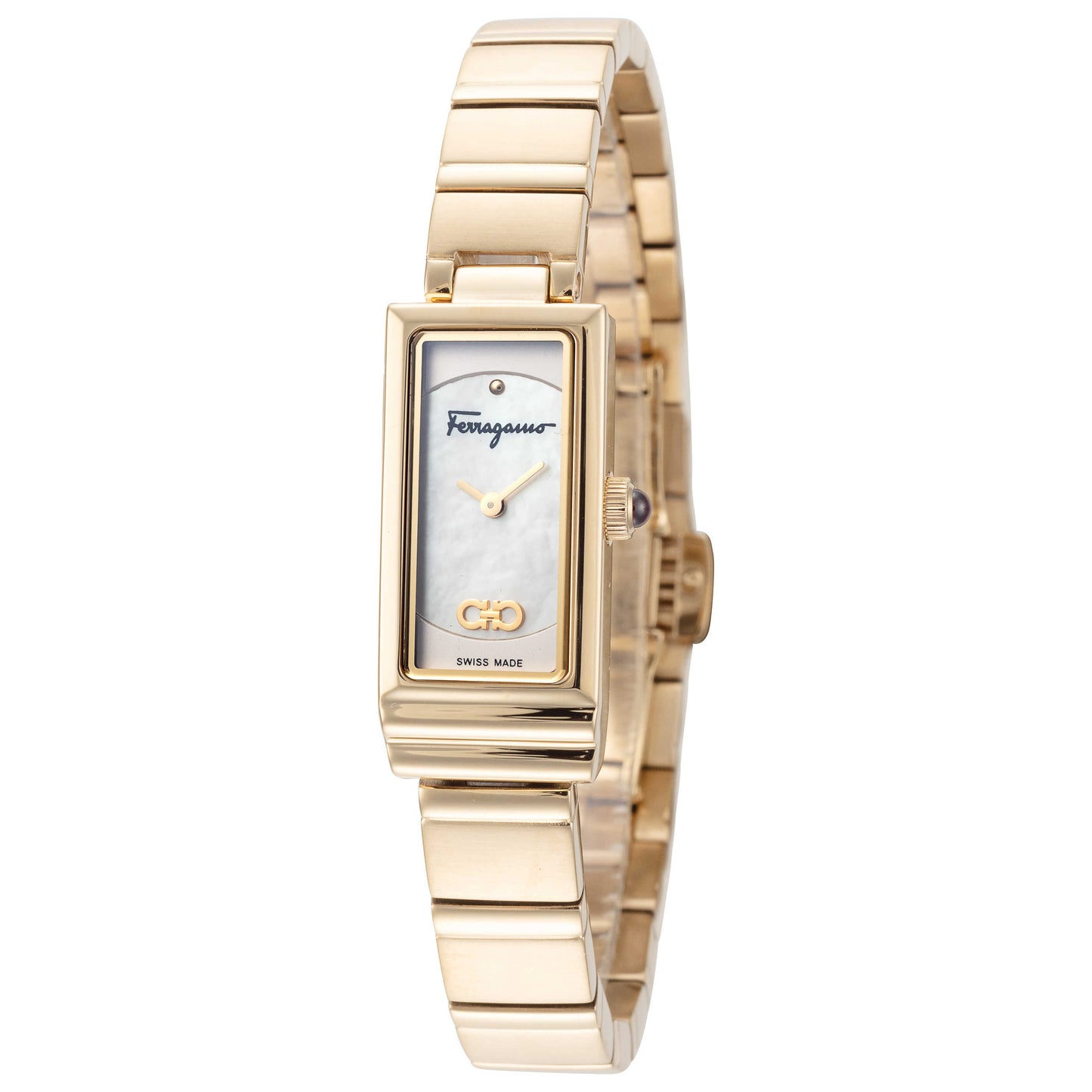 Front view of Ferragamo Essential Women's Quartz Watch SFMK00522