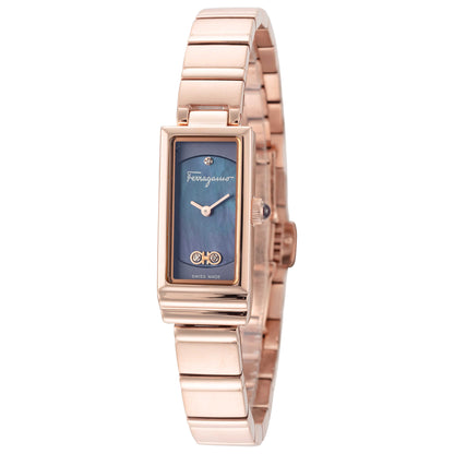 Front view of Ferragamo Essential Women's Quartz Watch SFMK00622