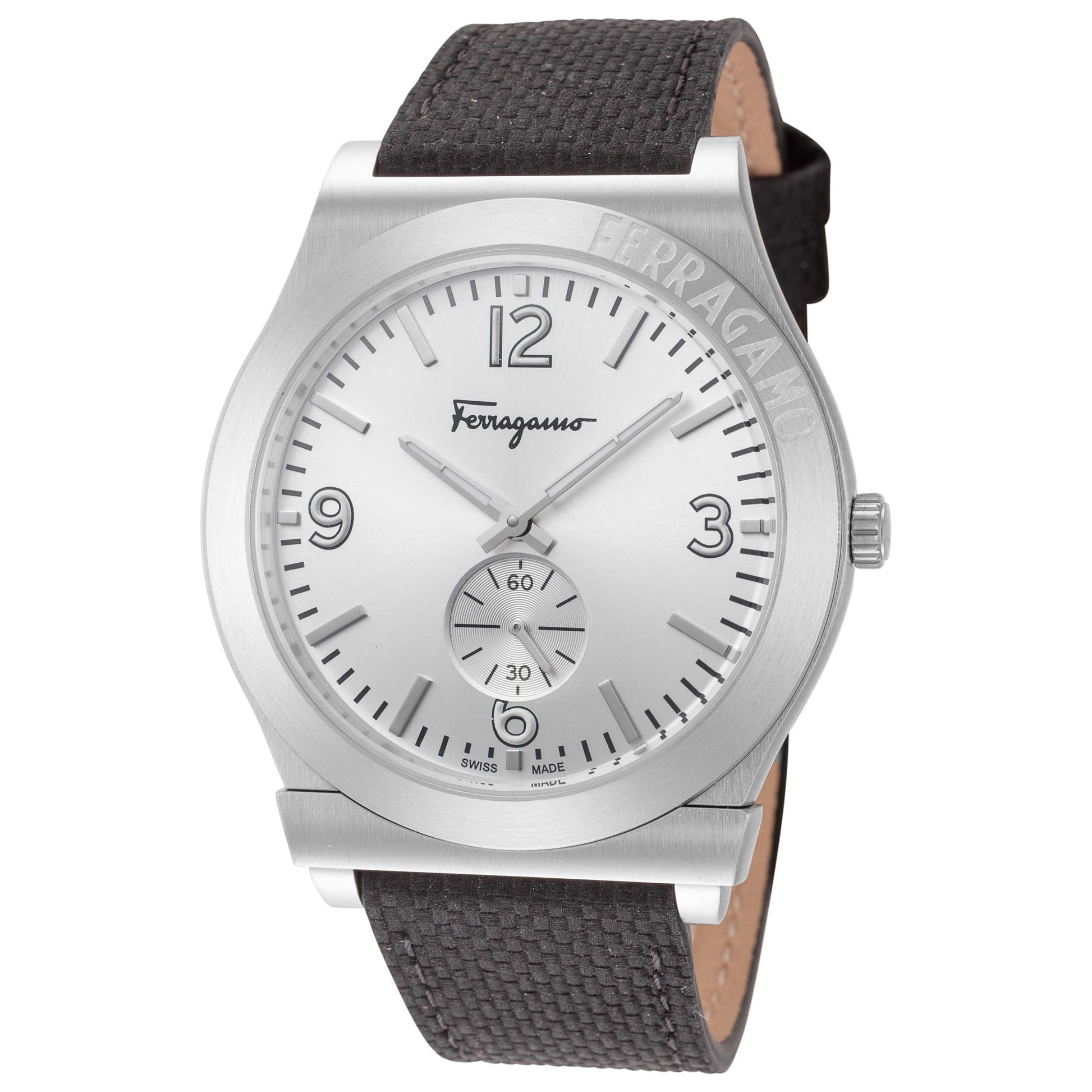 Front view of Ferragamo Gancini Men's Quartz Watch SFML00122
