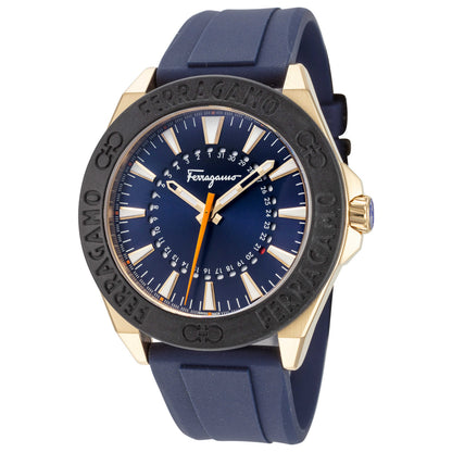 Front view of Ferragamo Ferragamo Men's Quartz Watch SFMQ00222
