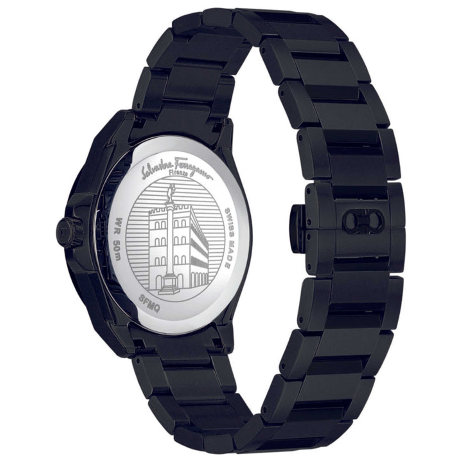 Back view of Ferragamo Ferragamo Men's Quartz Watch SFMQ00522
