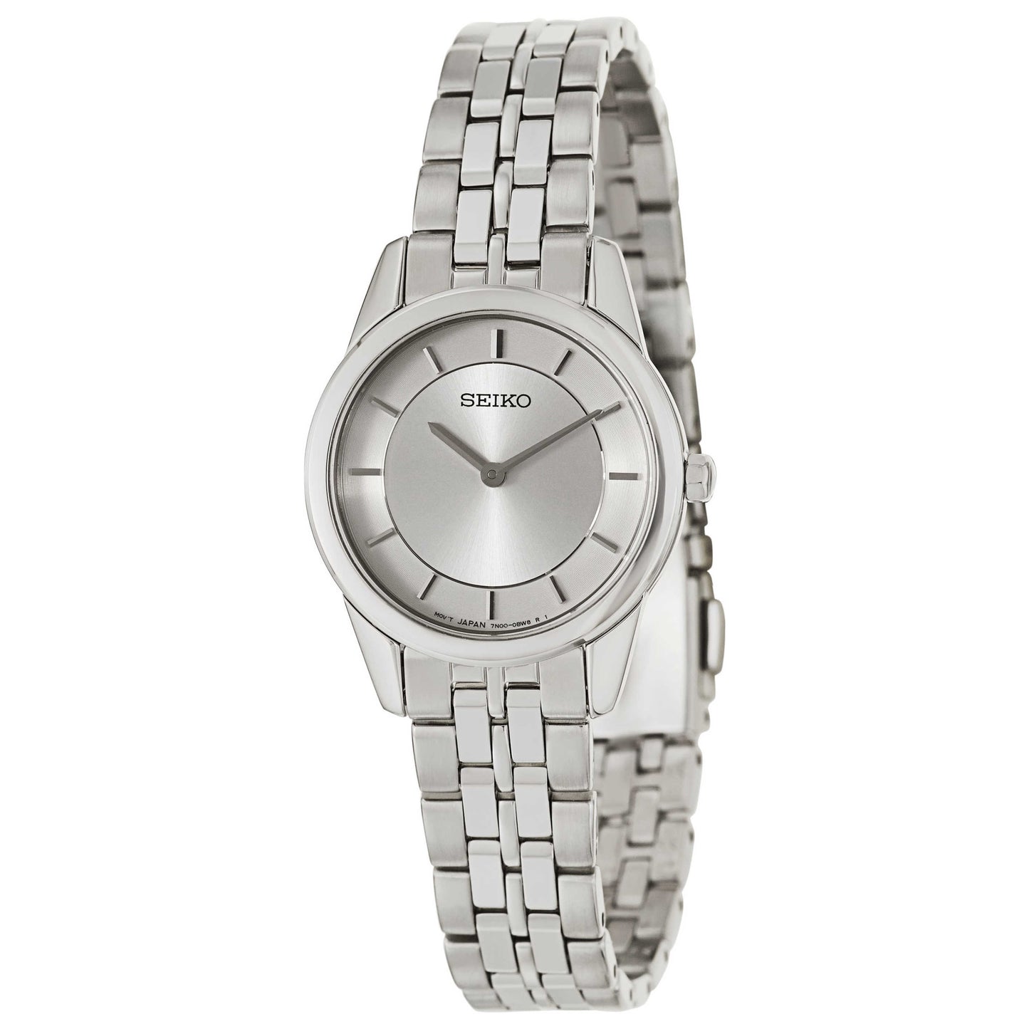 Front view of Seiko Bracelet Women's Japanese Quartz (Battery-Powered) Watch SFQ827P1