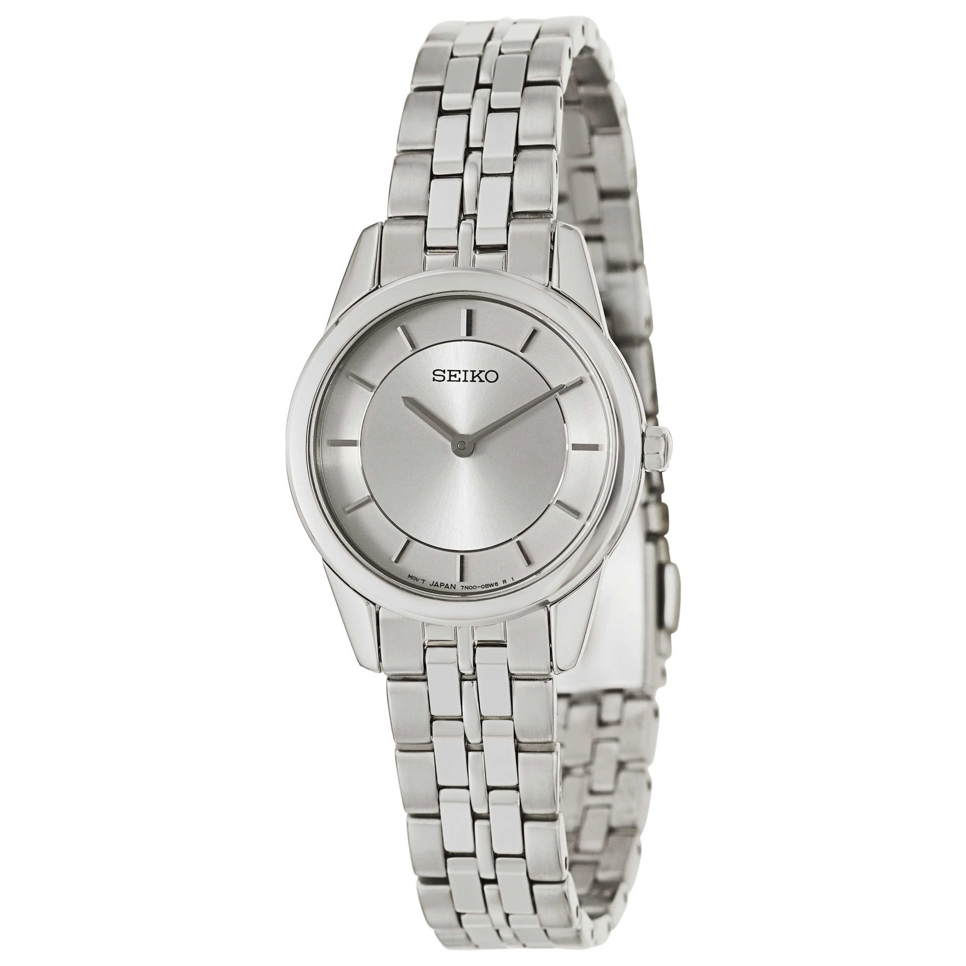 Front view of Seiko Bracelet Women's Japanese Quartz (Battery-Powered) Watch SFQ827P1