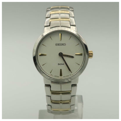 Front view of Seiko Women's Quartz Watch SFQ837-PO