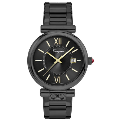 Front view of Ferragamo Ora Women's Quartz Watch SFUB00521